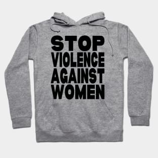 Stop violence against women Hoodie